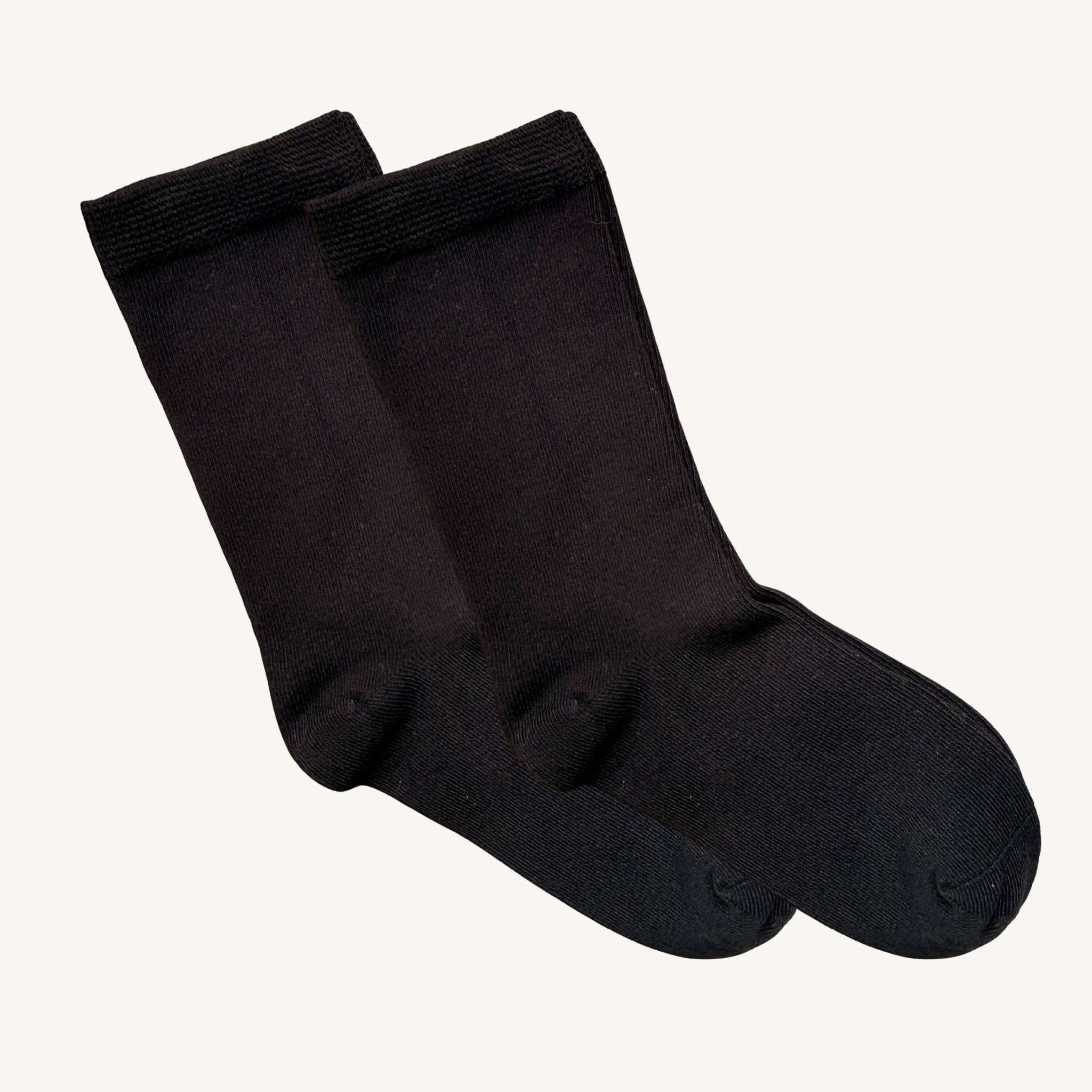 Adult Classic Soothe Step™ Sensory Socks - Black