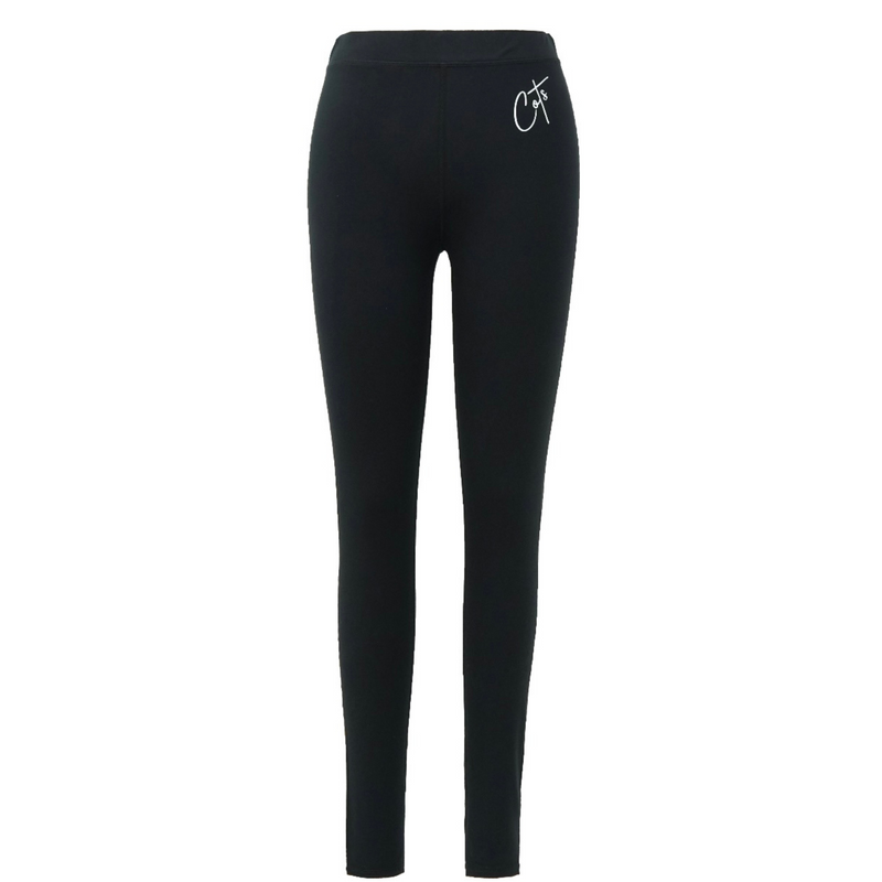 Product front shot of midnight  leggings for girls and boys from Comfort on the Spectrum.