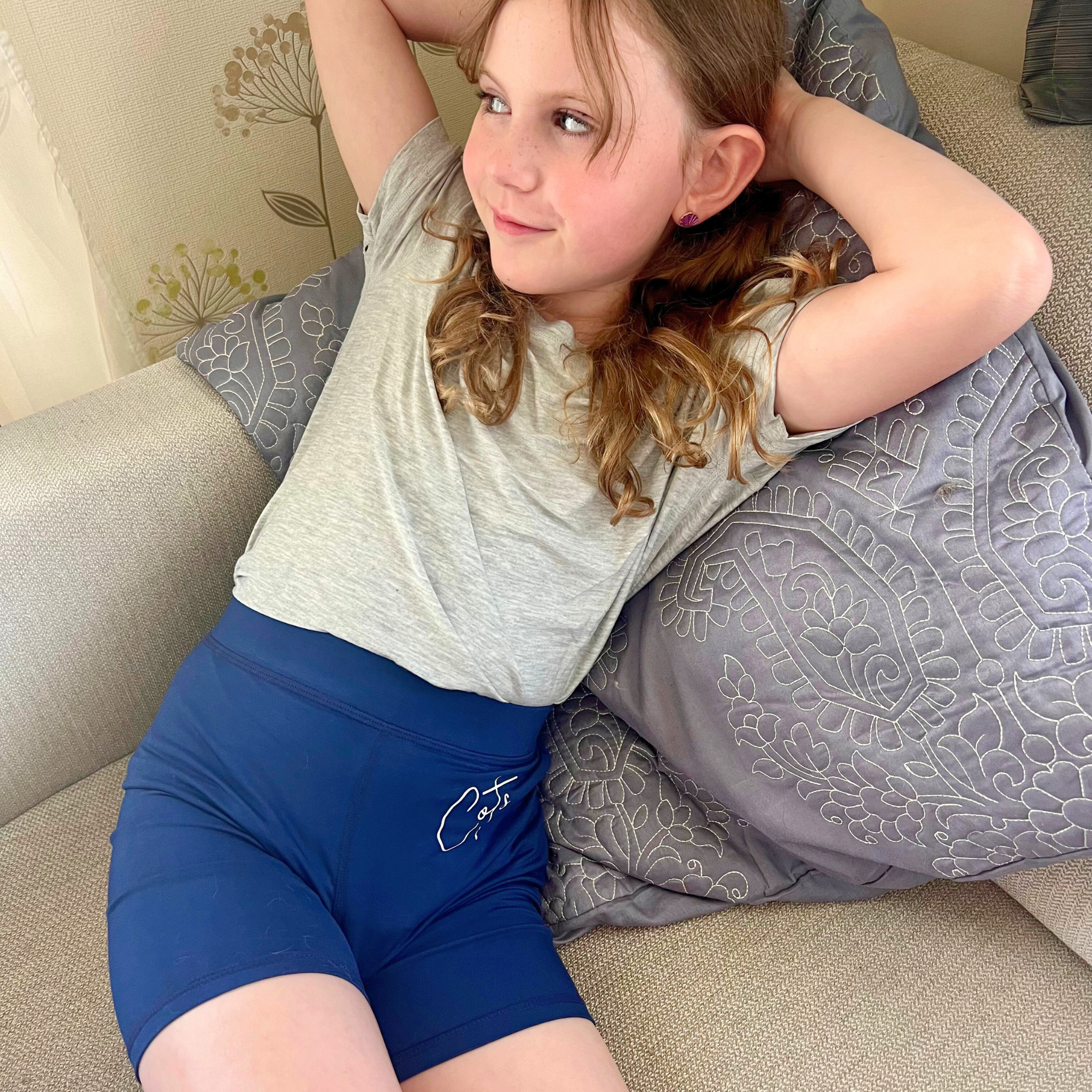 Snug Shorts-Sensory Friendly Clothing-Comfort on the Spectrum-Navy-6-Comfort on the Spectrum