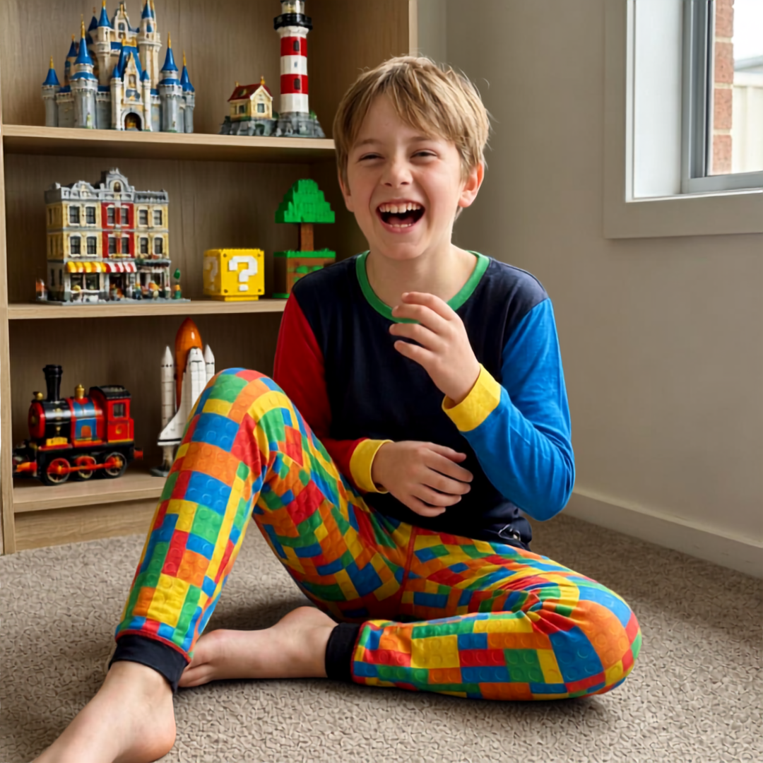 Kids Long Set - Bricktopia Pop