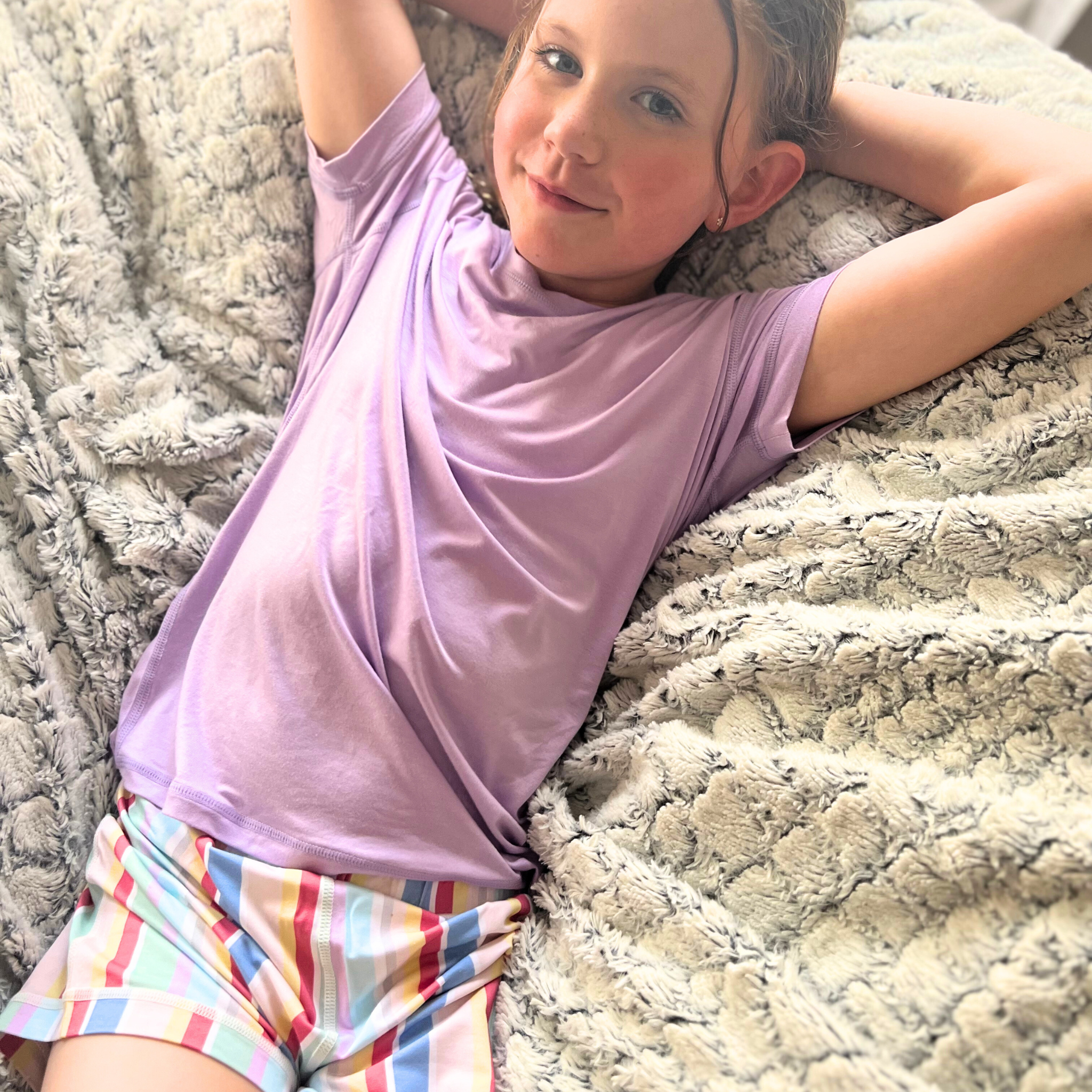 Short Set-Sensory Friendly Clothing-Comfort on the Spectrum-Sweet Dreams-4-Comfort on the Spectrum