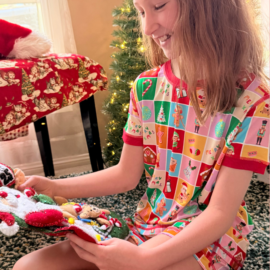 Kids Short Set - Christmas Joy