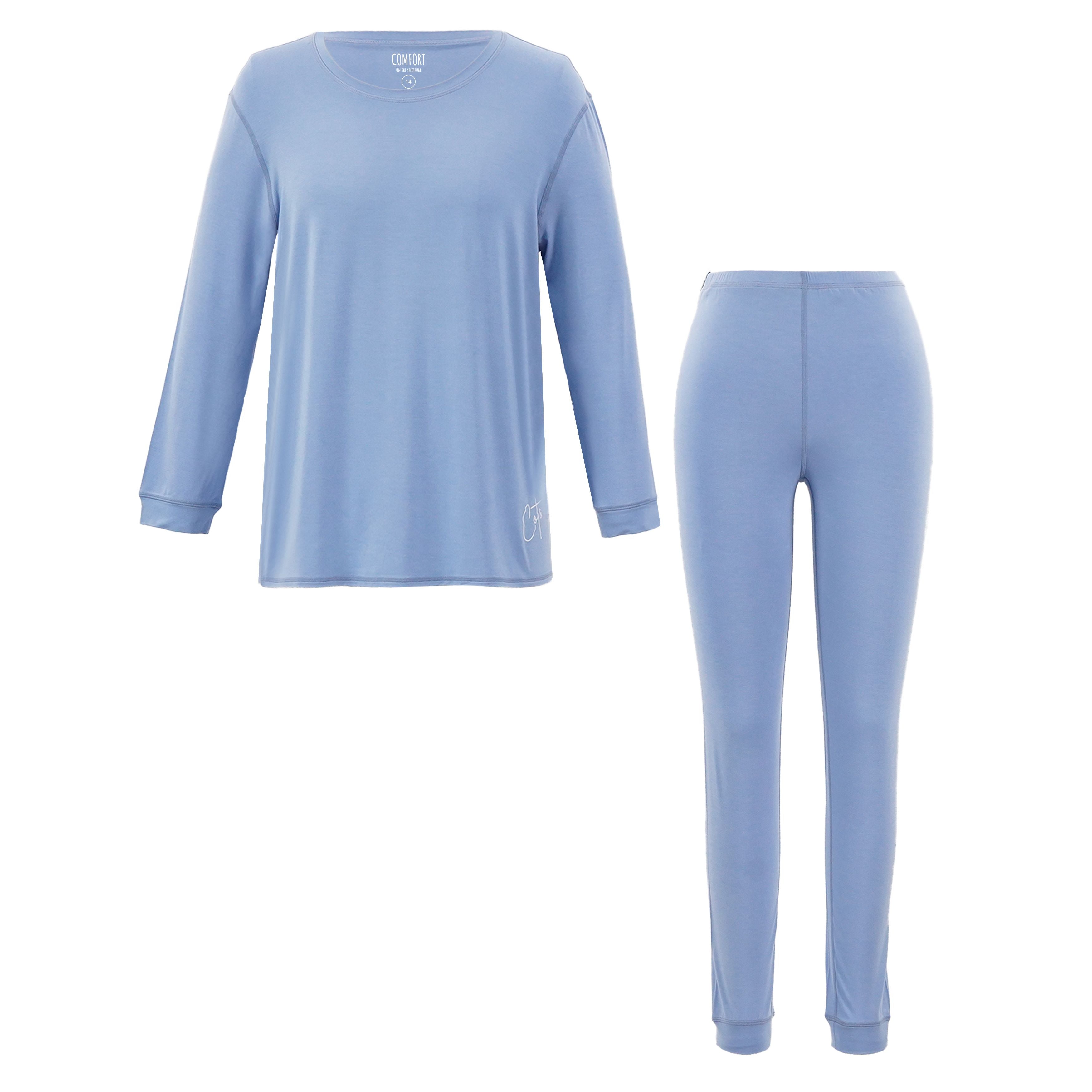 Product image of Blueberry Log Set - pajamas for teens from Comfort on the Spectrum.
