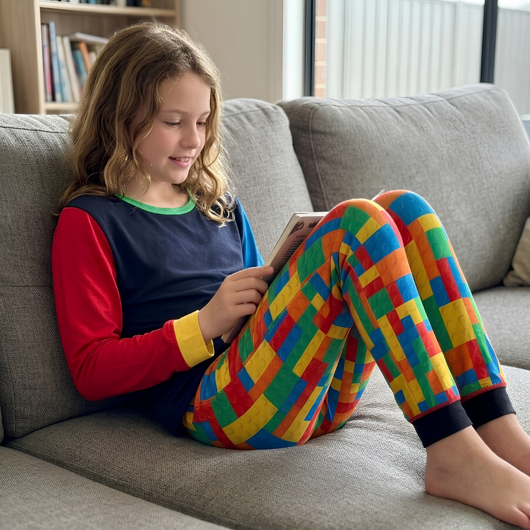 Kids Long Set - Bricktopia Pop