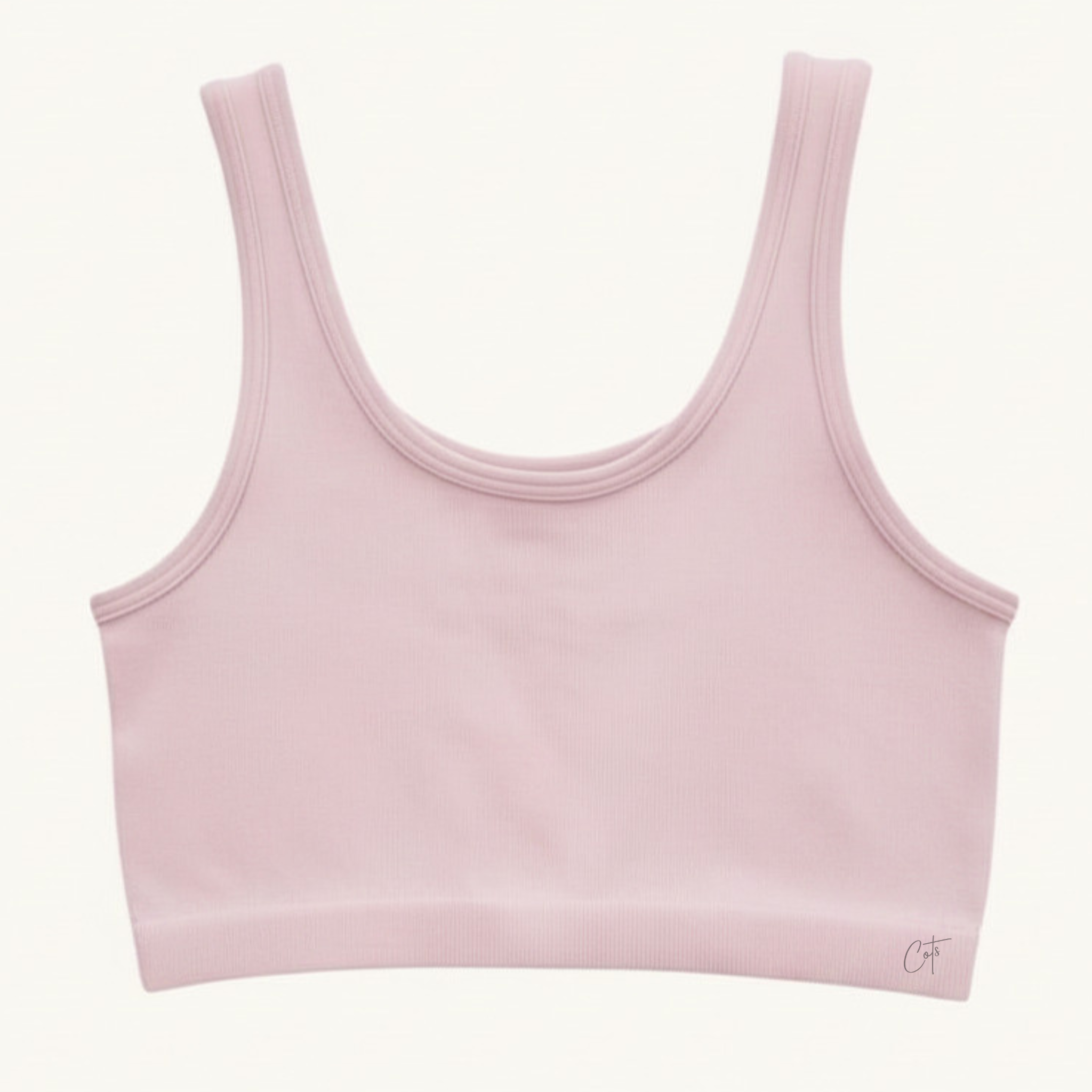 Kids SkinSense™ Seamless Crop Top - Pastel