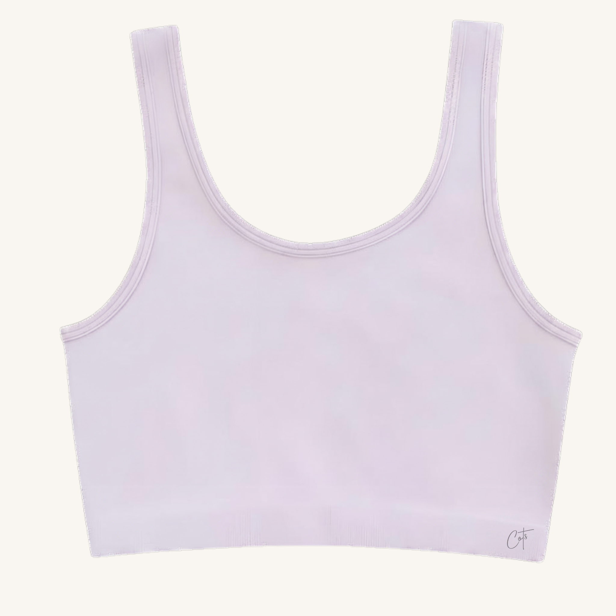 Kids SkinSense™ Seamless Crop Top - Pastel