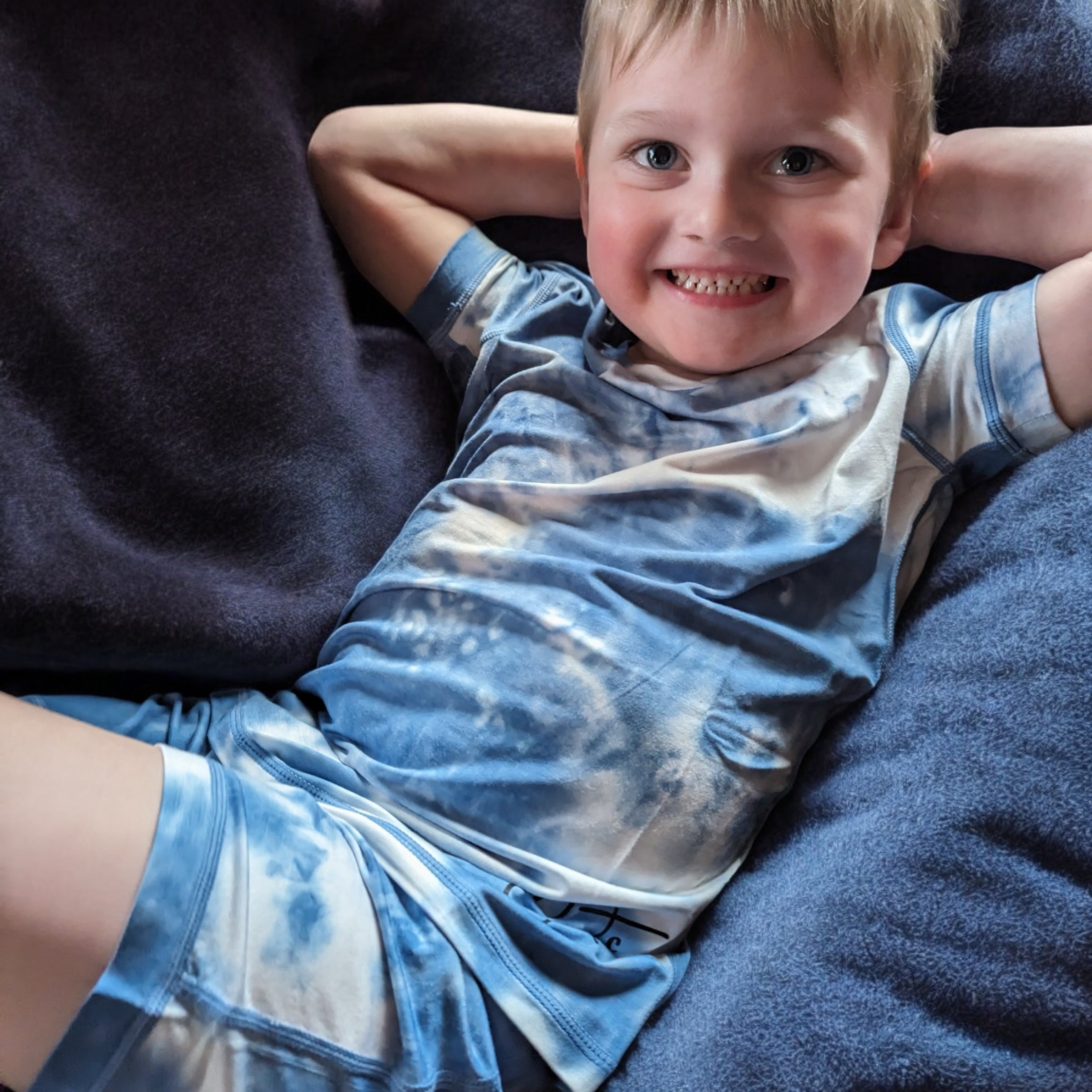 Short Set-Sensory Friendly Clothing-Comfort on the Spectrum-Sea Breeze-4-Comfort on the Spectrum