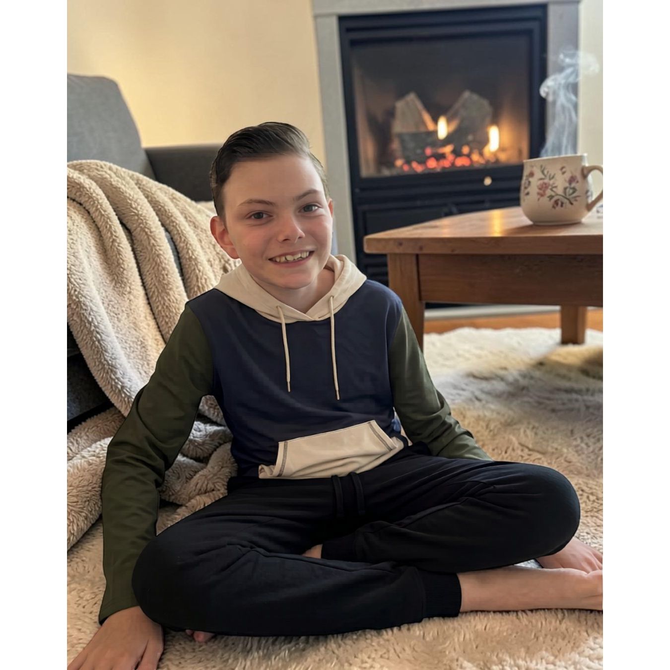 Kids Hoodie - Evergreen