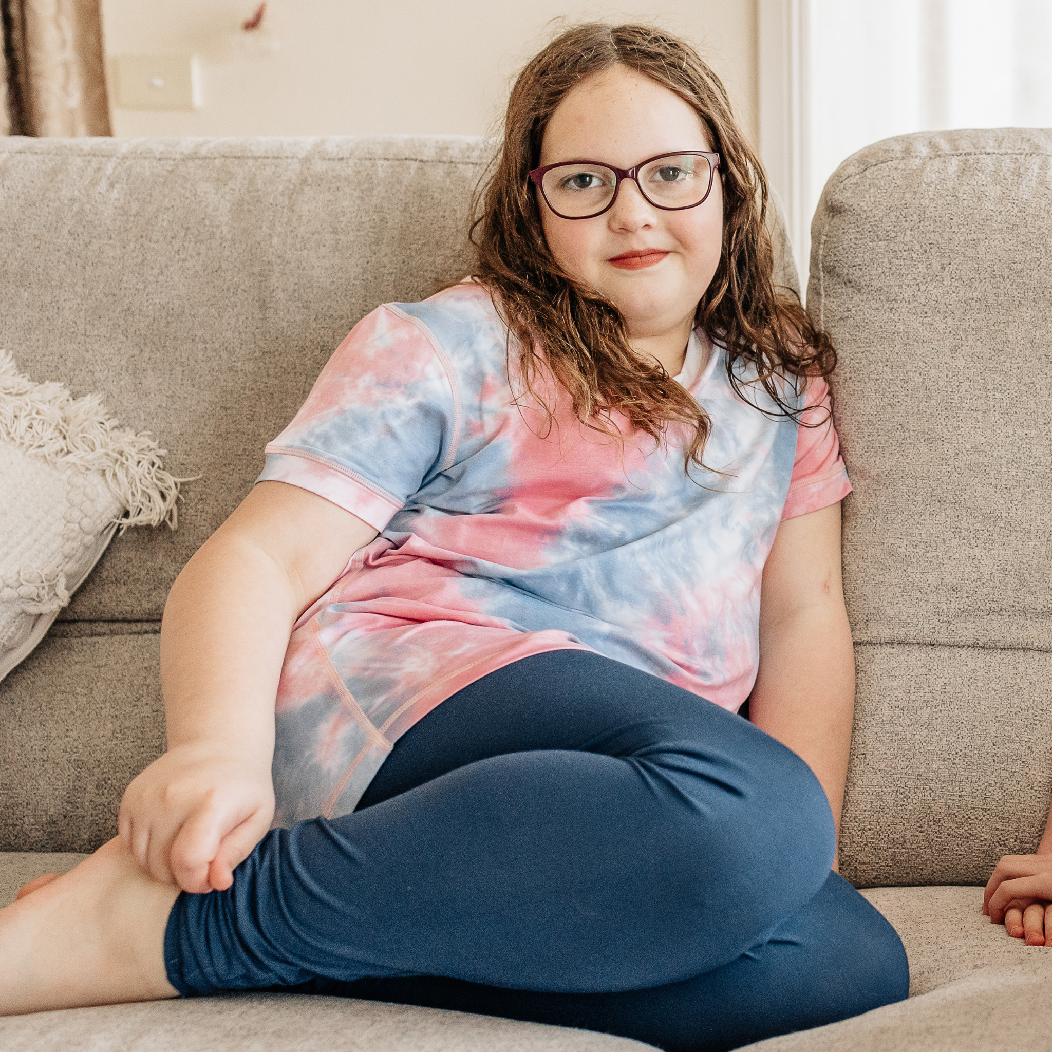 T-shirt (Kids)-Sensory Friendly Clothing-Comfort on the Spectrum-Fairy Floss-6-Comfort on the Spectrum