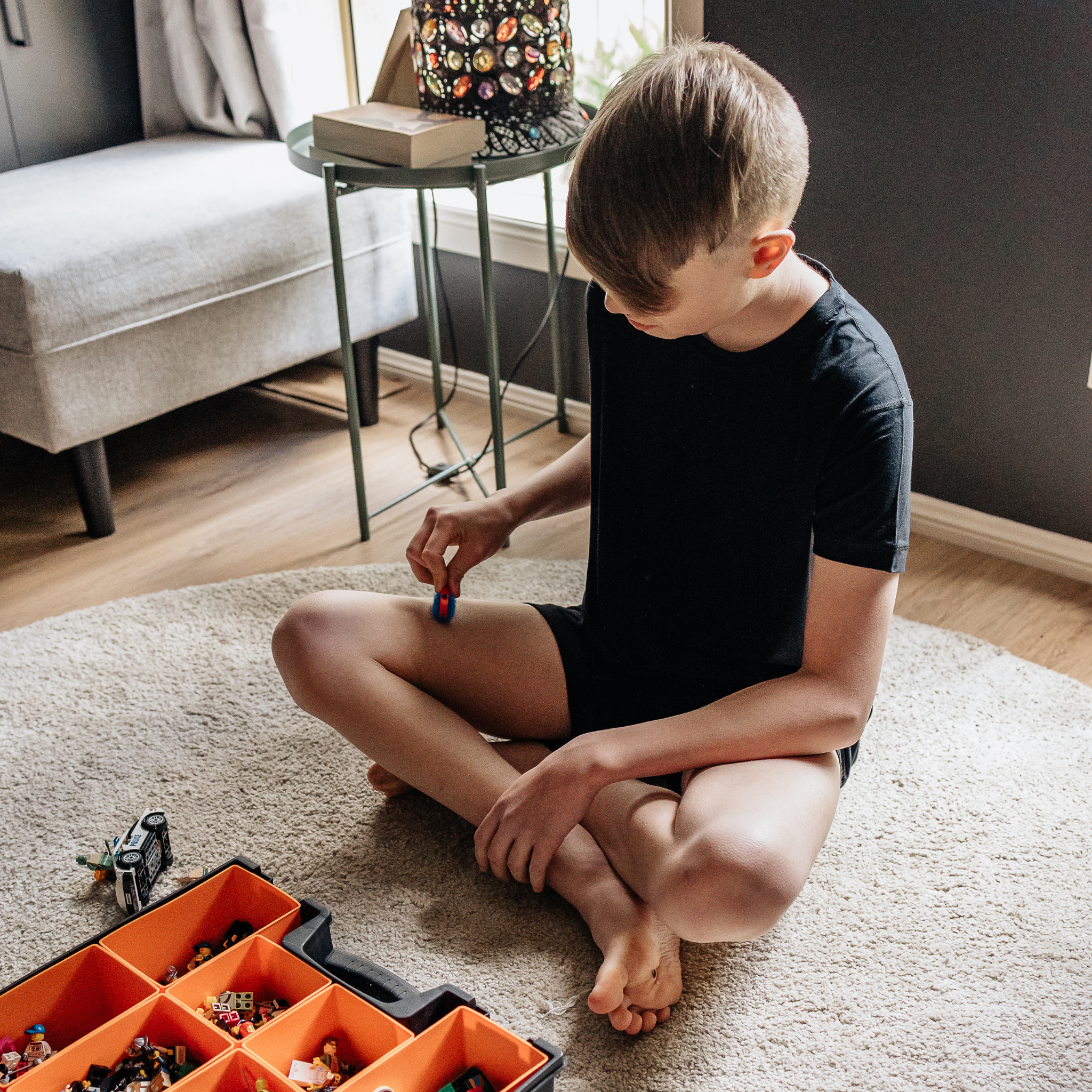 Short Set-Sensory Friendly Clothing-Comfort on the Spectrum-Midnight-16-Comfort on the Spectrum