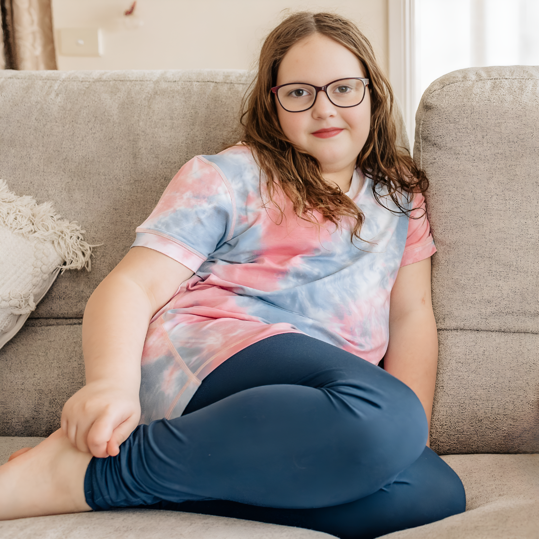 Kids Leggings - Navy