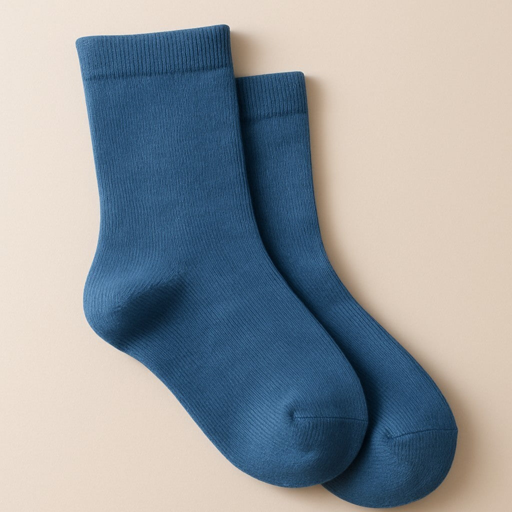 Adult Classic Soothe Step™ Sensory Socks - Navy