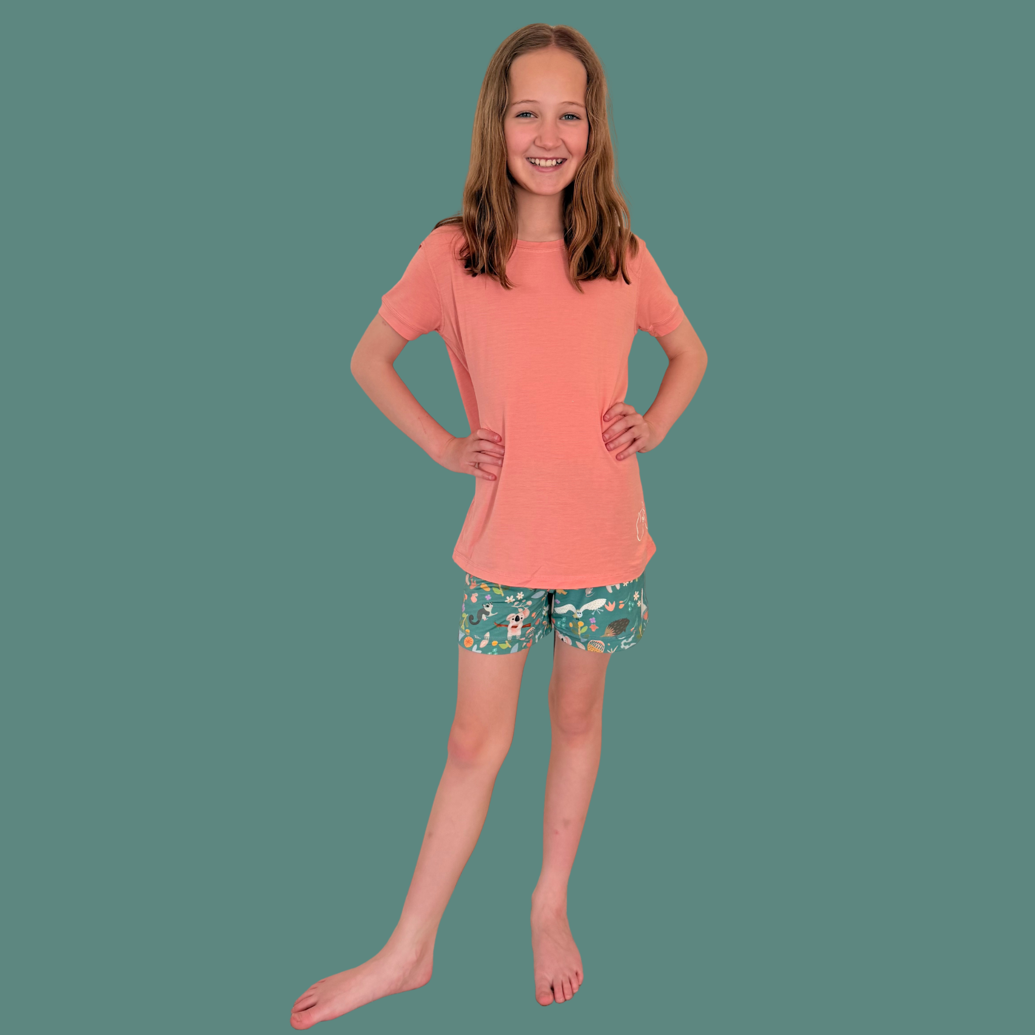 Kids Short Set - Bush Lullaby