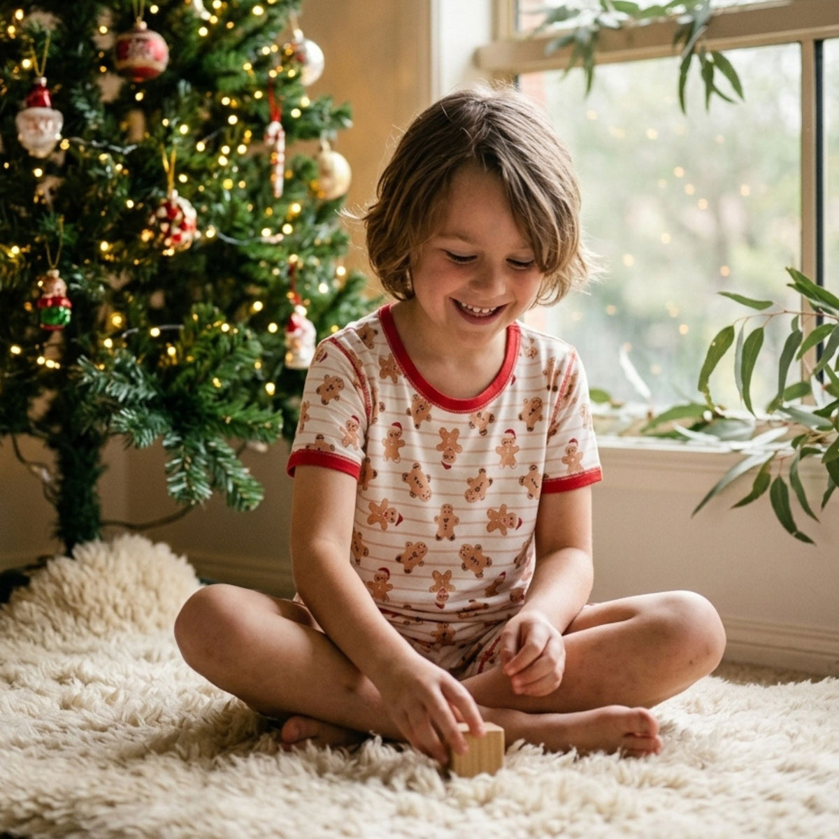 Kids Short Set - Gingerbread Kisses (Coming 29 October)