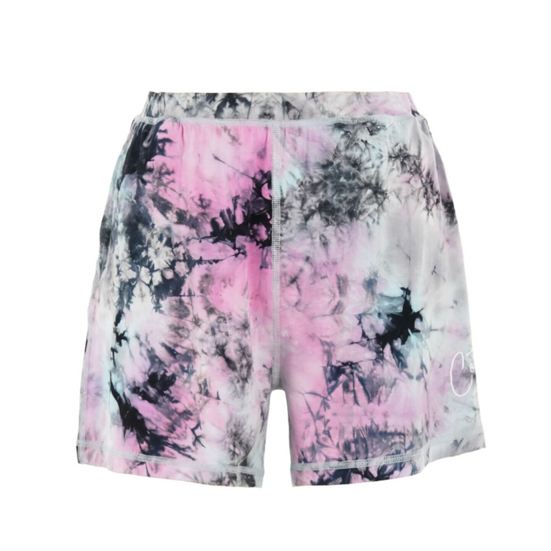 Product photo of adult cosmic splash shorts - the bamboo short pyjamas from Comfort on the Spectrum.