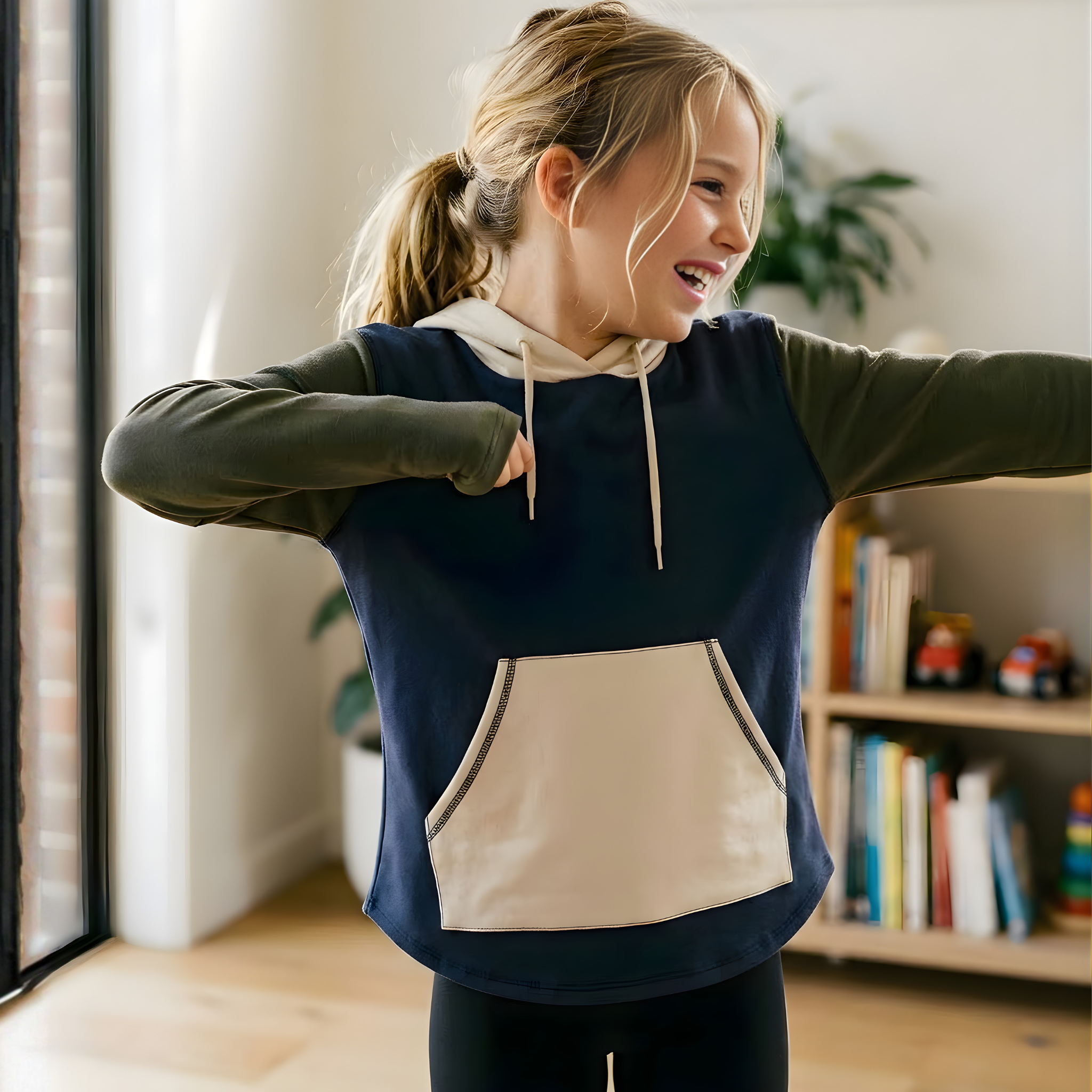 Kids Hoodie - Evergreen