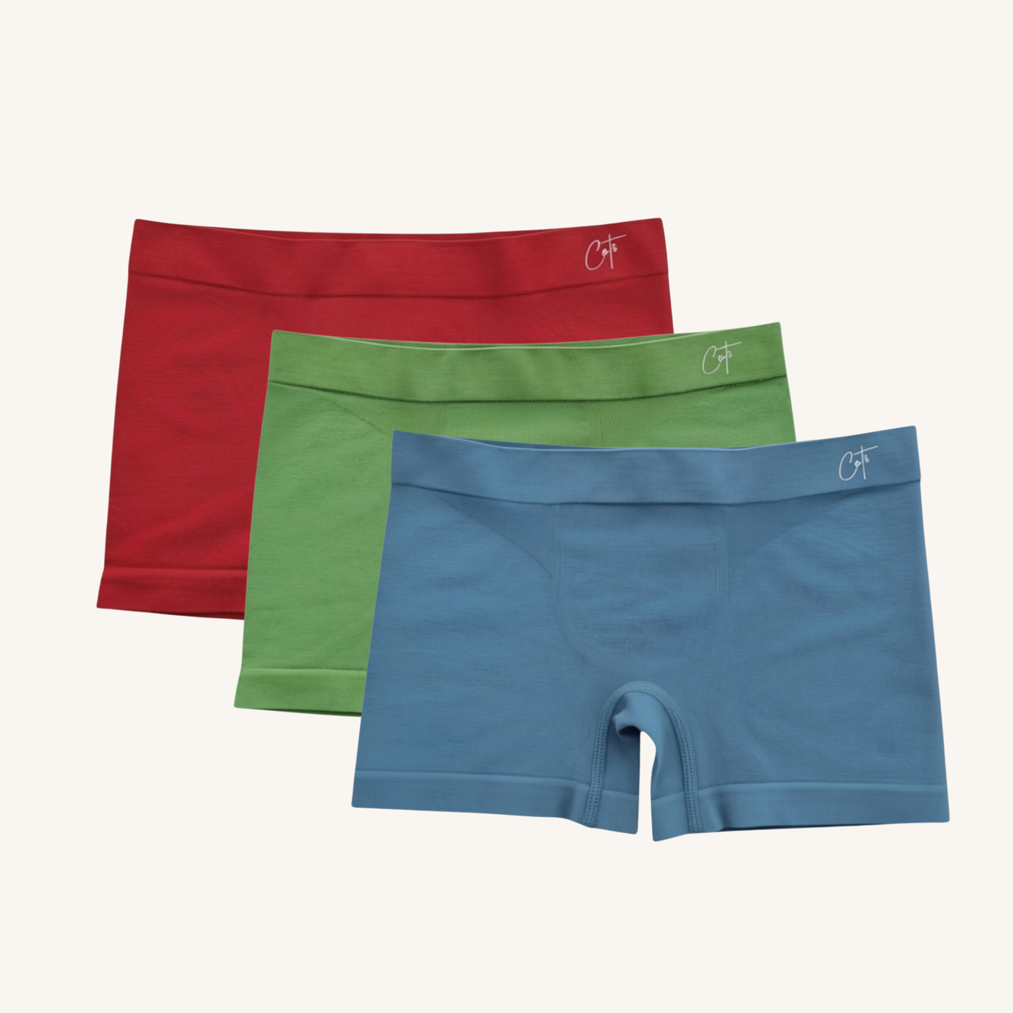 Kids SkinSense™ Seamless Boxer Briefs - Bright