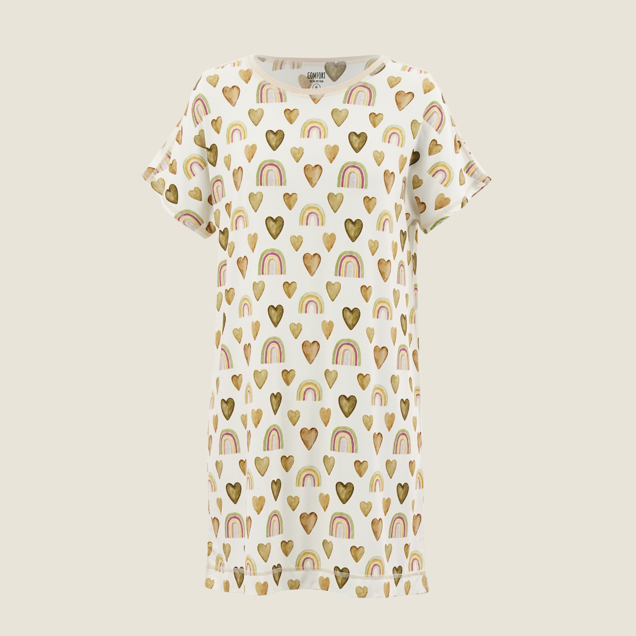 Adult Nightdress - Rainbow Whisper