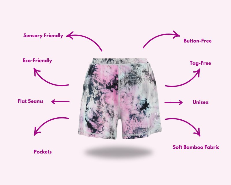 Adult Shorts  from Comfort on the Spectrum with sensory features.