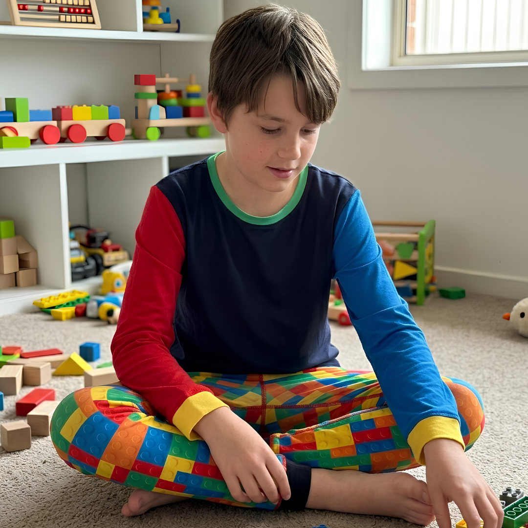 Kids Long Set - Bricktopia Pop