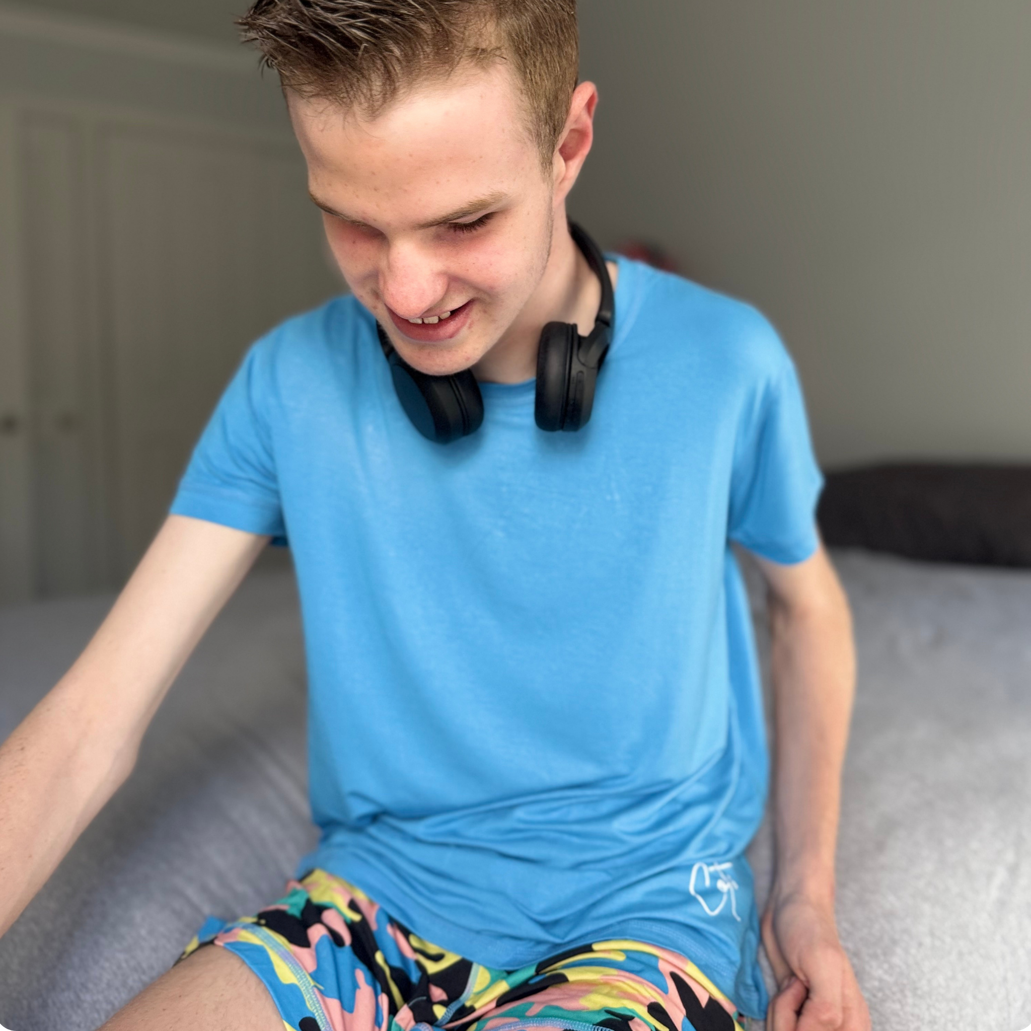 Camo Kids Short Sets Pyjamas from Comfort on the Spectrum. 