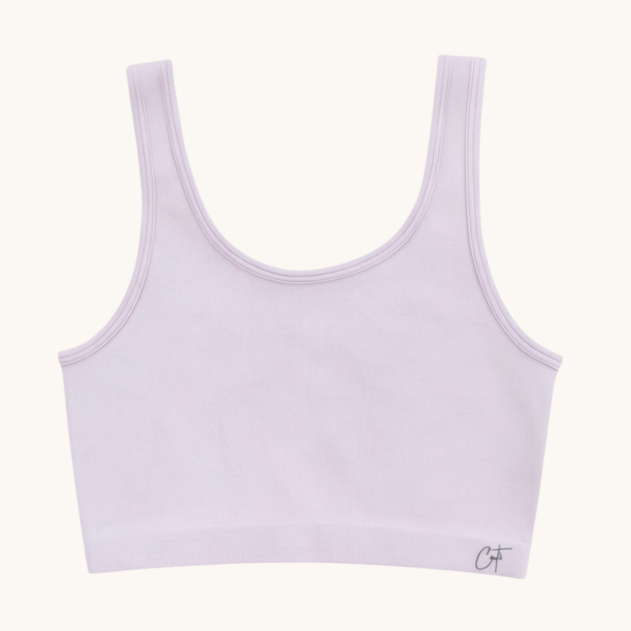 Kids SkinSense™ Seamless Crop Top - Pastel
