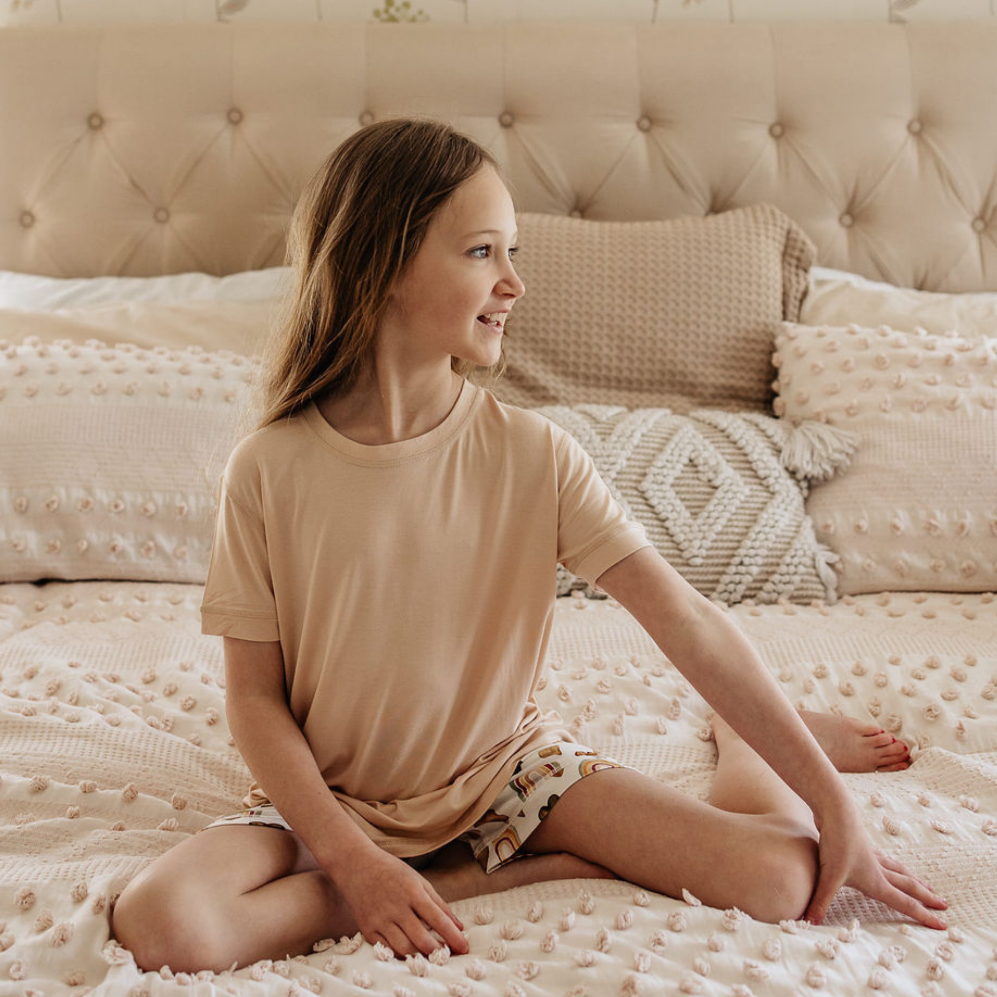 Short Set-Sensory Friendly Clothing-Comfort on the Spectrum-Rainbow Whisper-4-Comfort on the Spectrum