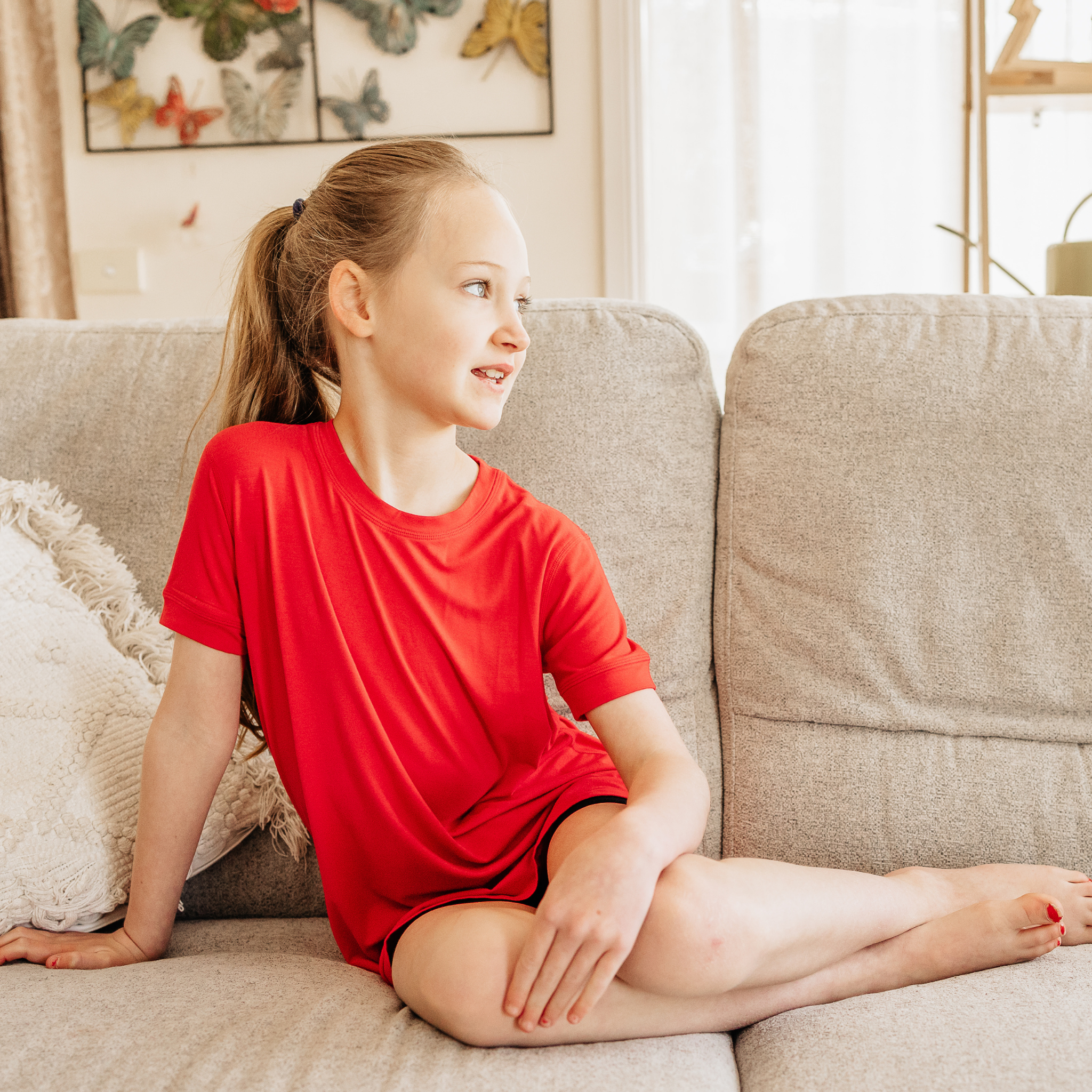 T-shirt (Kids)-Sensory Friendly Clothing-Comfort on the Spectrum-Ruby-10-Comfort on the Spectrum