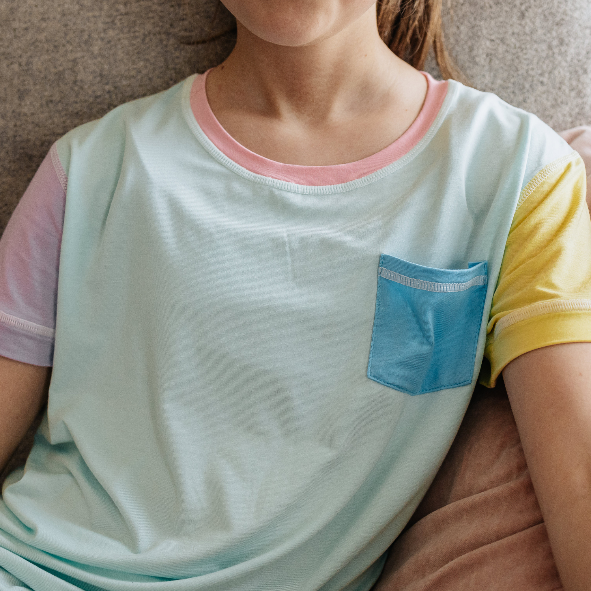 T-shirt (Kids)-Sensory Friendly Clothing-Comfort on the Spectrum-Sherbet-8-Comfort on the Spectrum
