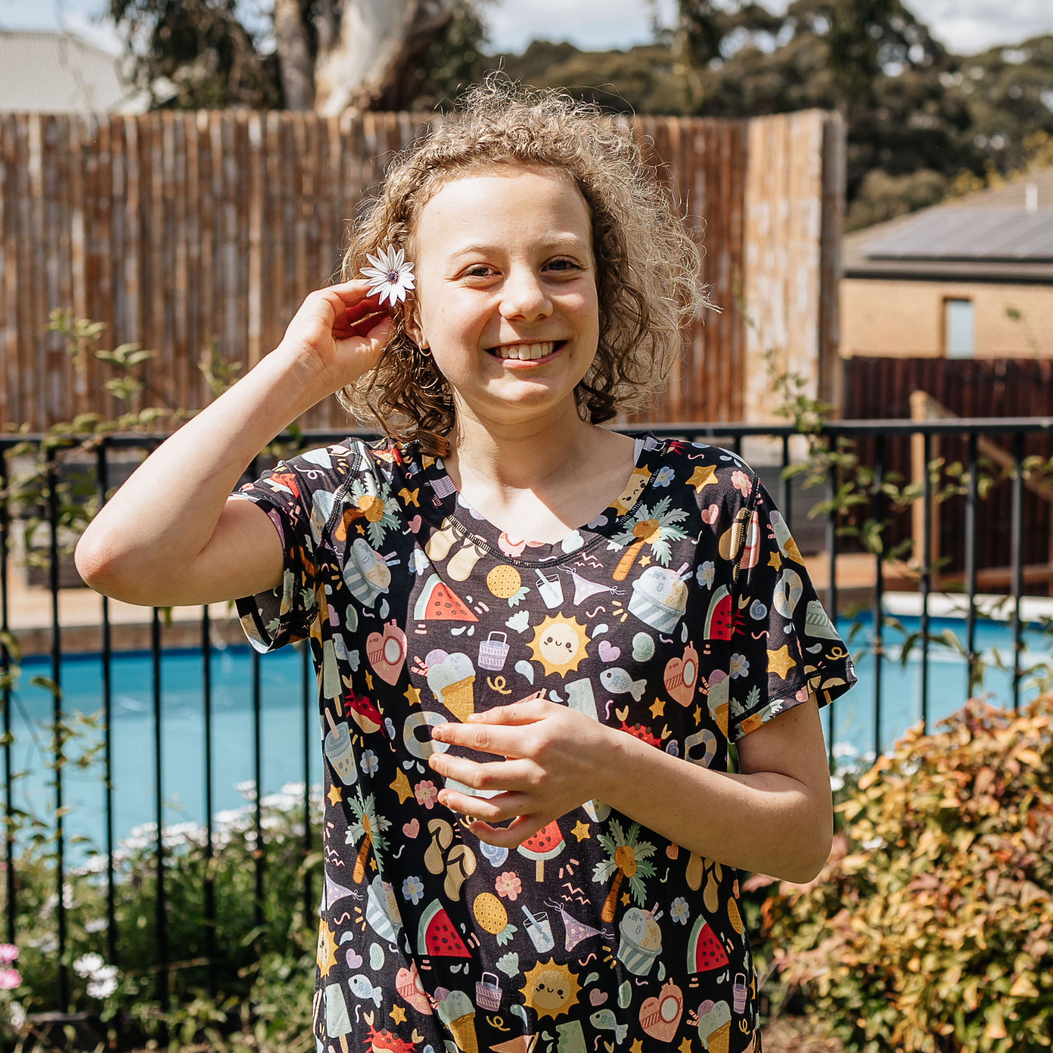 Playsuit (Kids)-Jumpsuit - Sensory Friendly-Comfort on the Spectrum-Summer Daze-16-Comfort on the Spectrum