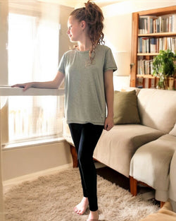 Leggings (Kids)-leggings - sensory friendly-Comfort on the Spectrum-Midnight-6-Comfort on the Spectrum