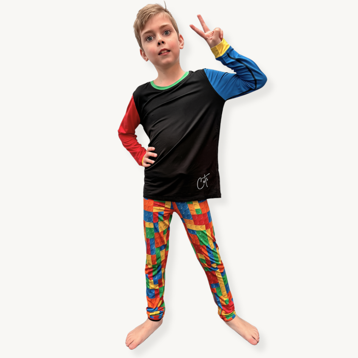 Kids Long Set - Bricktopia Pop