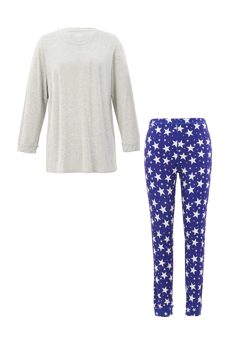 Product photo of Stars Long Set Pajamas for Teens & Kids from Comfort on the Spectrum .