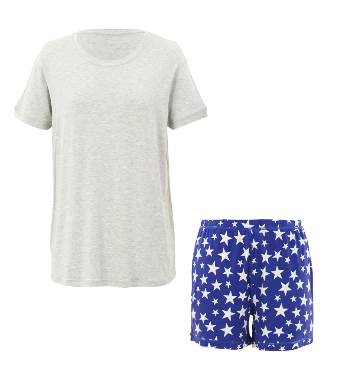 Product Image of Navy Stars Short Set from Comfort on the Spectrum. 