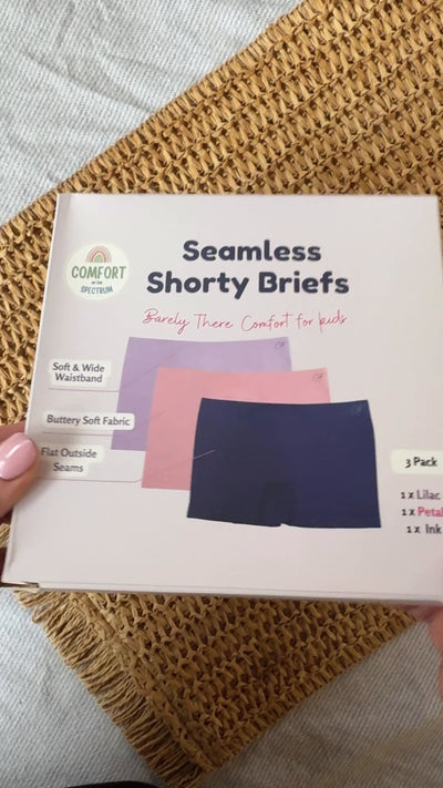 Kids Skinsense Seamless Shorty Briefs